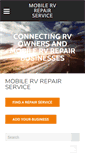 Mobile Screenshot of mobilervrepairservice.com